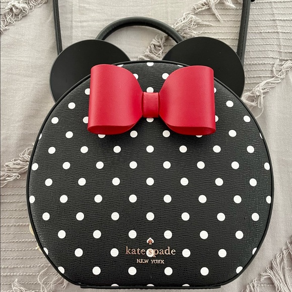 BNWOT! Kate Spade Minnie Mouse Crossbody Bag With Detachable Strap - Picture 2 of 15